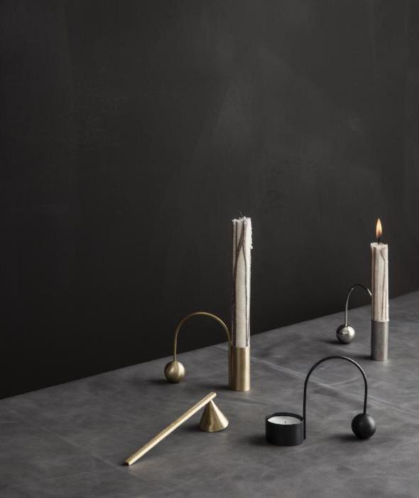 Balance Candle Holder Taper + Tealight - 7 Colors Ferm Living - BEAM // Design Store