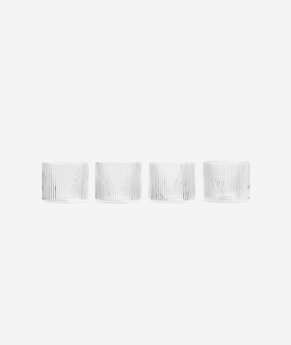Ripple Low Glasses Set/4 - More Options