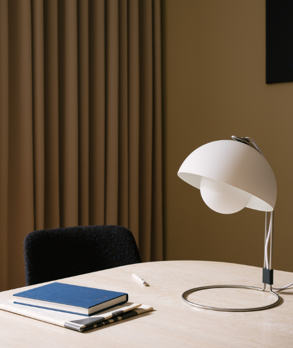 Flowerpot Arc Table Lamp VP4 - More Options