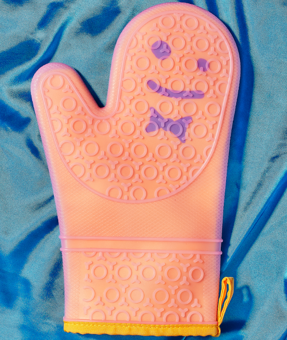Mismatch Oven Mitt Set/2