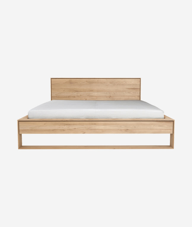 Oak Nordic II Bed - 2 Sizes Ethnicraft - BEAM // Design Store