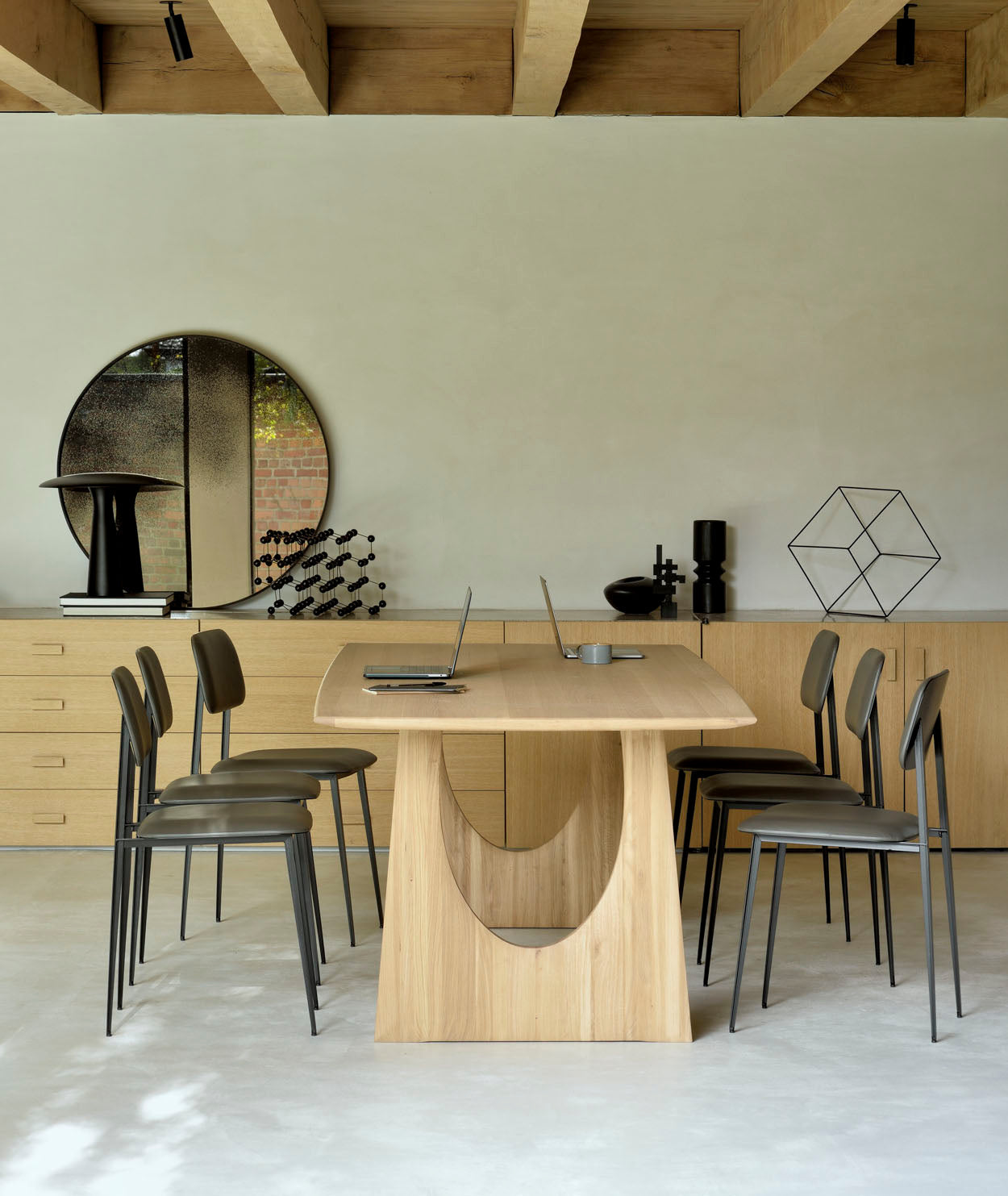 Geometric Rectangular Dining Table - More Options