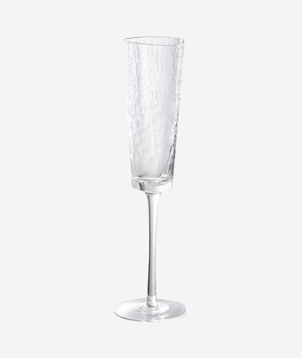 Hammered Stainless Steel Stemless Champagne Flute – Succulent Bar