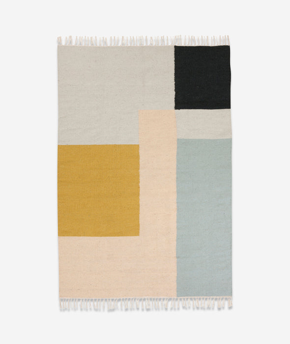 Squares Kelim Rug - 4 Sizes Ferm Living - BEAM // Design Store