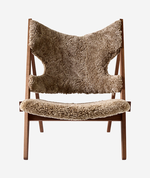 Knitting Lounge Chair Sheepskin - More Options