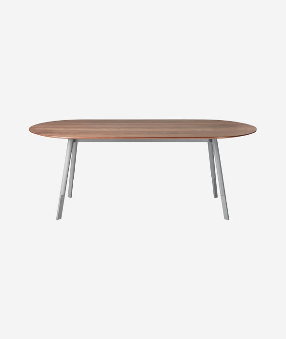 Bracket Dining Table Oval Gus* Modern - BEAM // Design Store