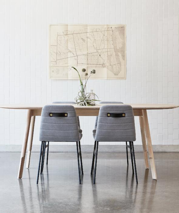 Bracket Dining Table Oval Gus* Modern - BEAM // Design Store
