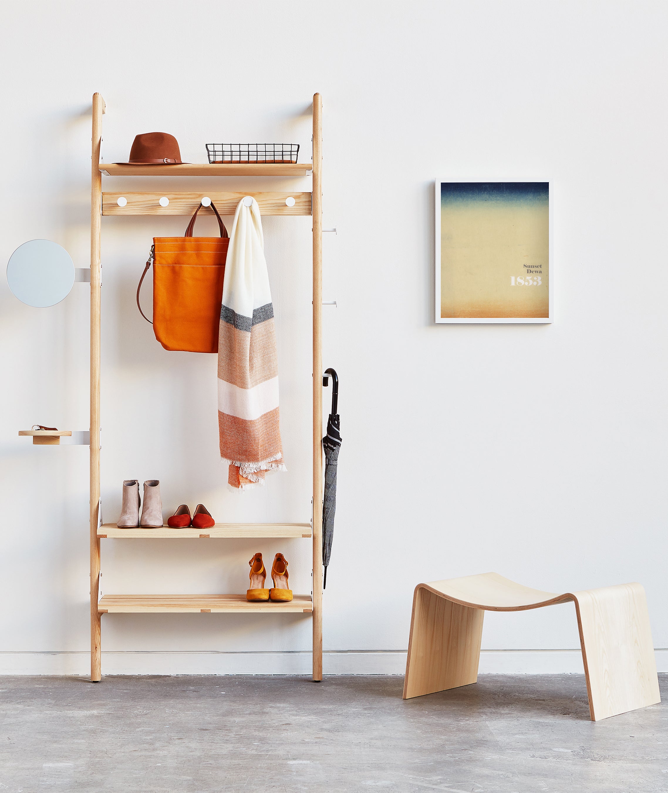 Wave Stool - 2 Colors Gus* Modern - BEAM // Design Store