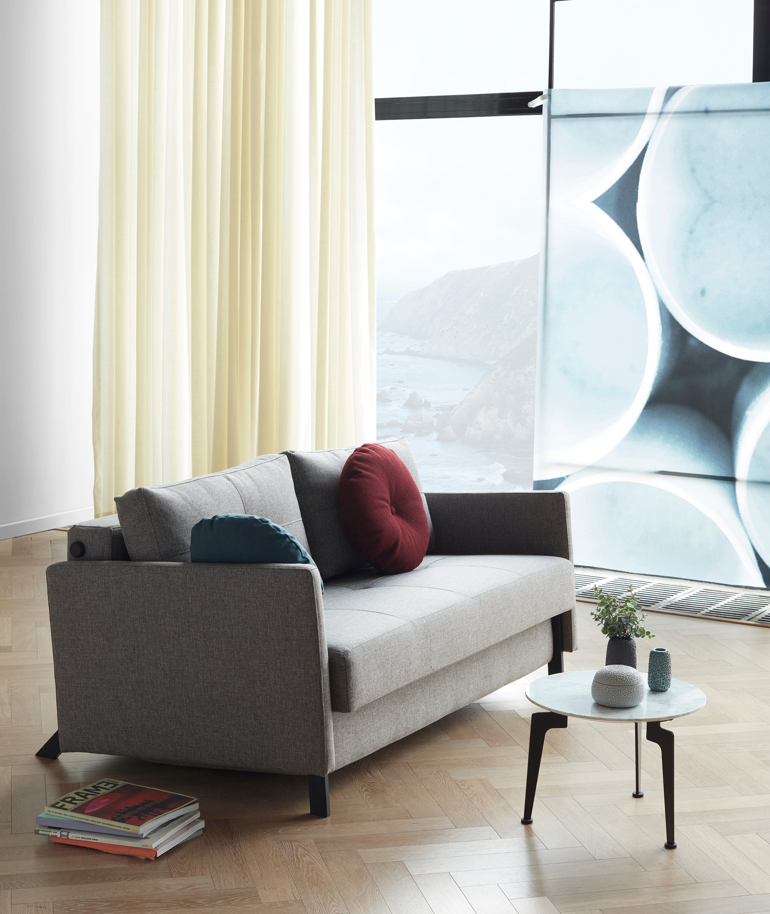 Cubed Deluxe Sleeper Sofa w/Arms - More Colors Innovation Living - BEAM // Design Store