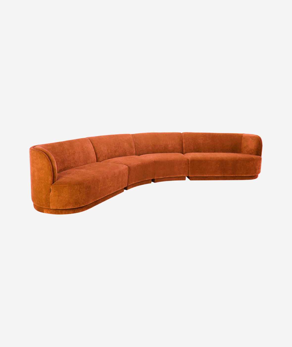 Yoon Eclipse Sectional - Fired Rust