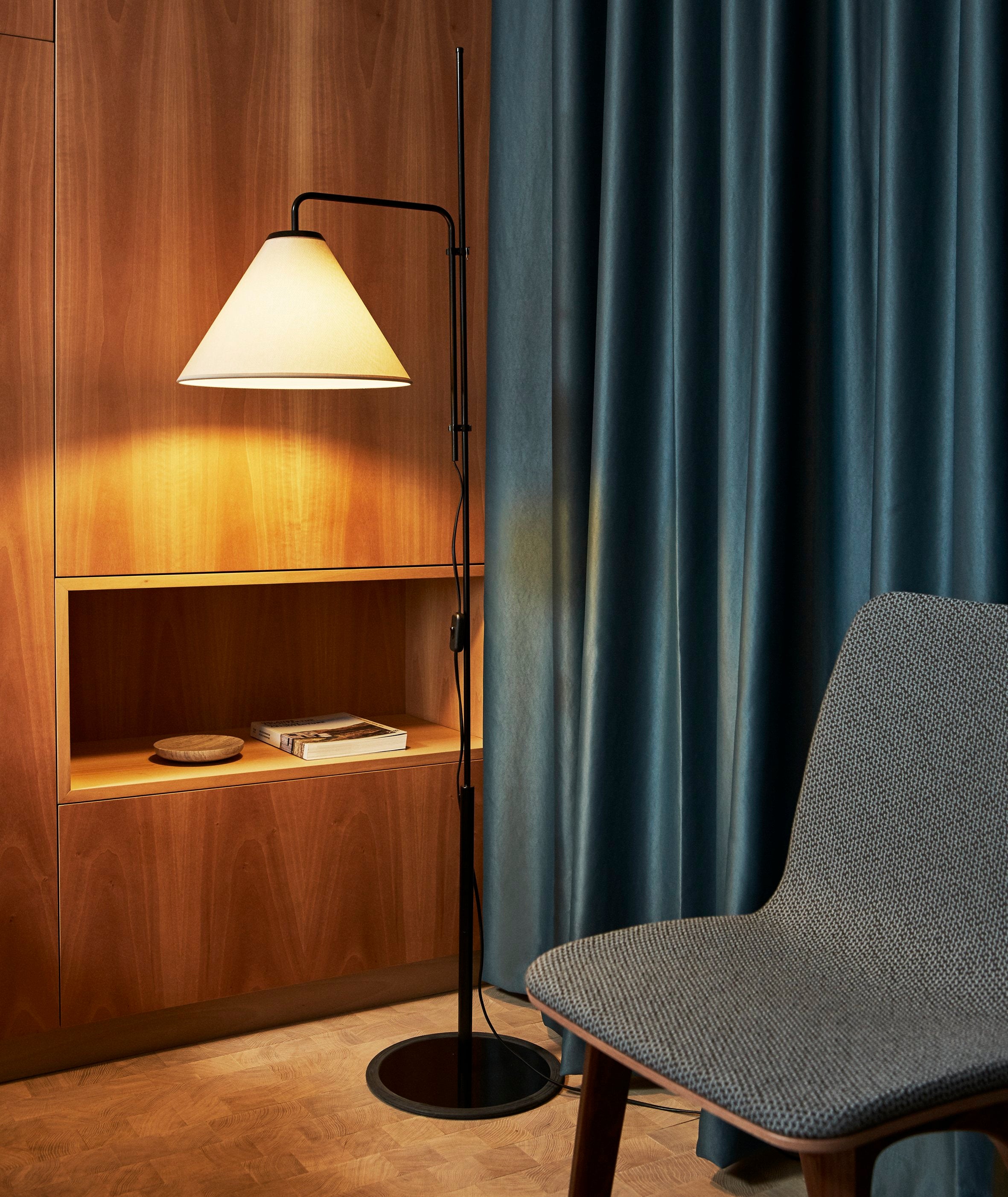 Funiculi Fabric Floor Lamp - 2 Colors Marset - BEAM // Design Store