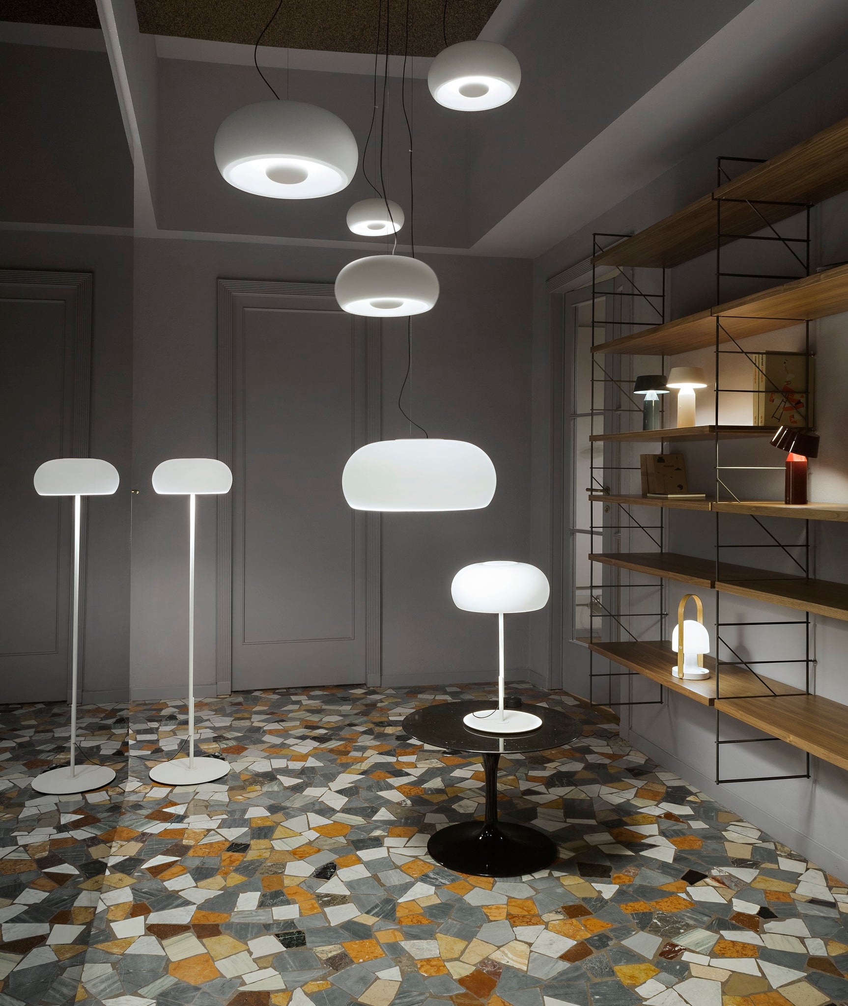 Vetra Floor Lamp - 2 Colors Marset - BEAM // Design Store