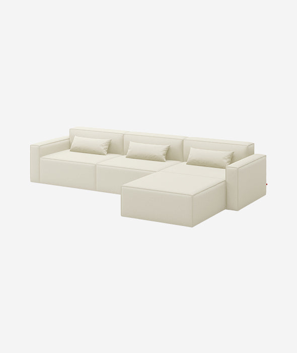 Mix Modular 4-PC Sectional Sofa - More Options - BEAM