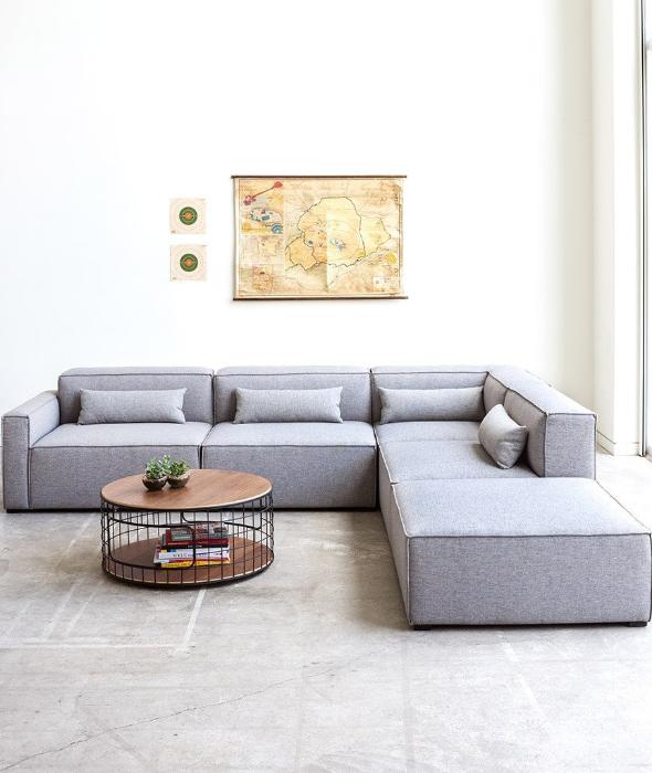 Mix Modular 5-PC Sectional Sofa - More Colors Gus* Modern - BEAM // Design Store