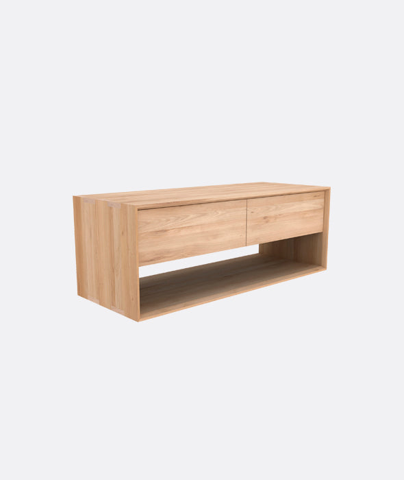 Nordic TV Cupboard Small Ethnicraft - BEAM // Design Store