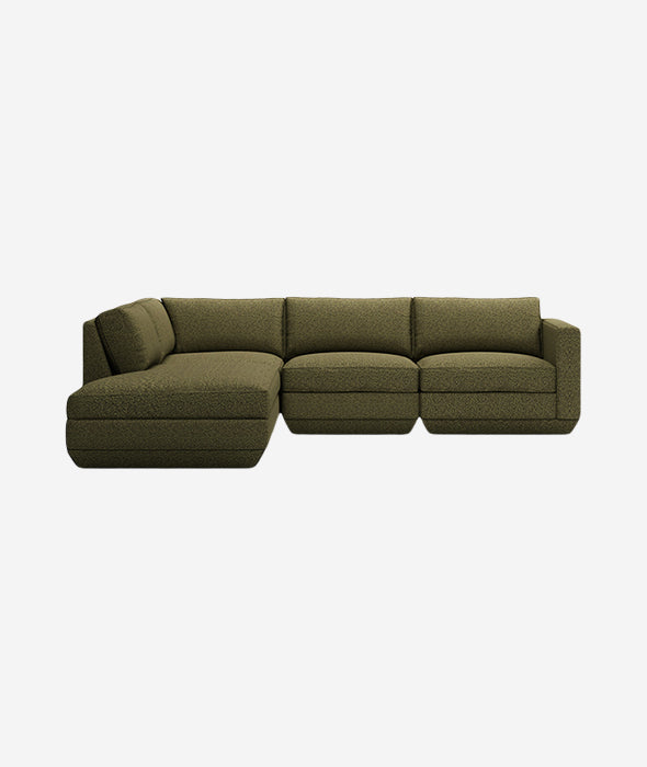 Podium Modular 4-PC Lounge Sectional A - More Options