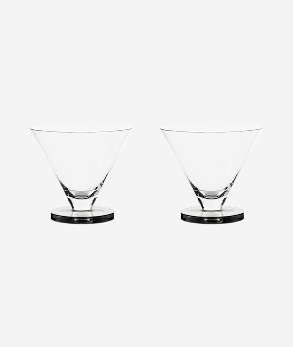 Puck Cocktail Glasses Set/2