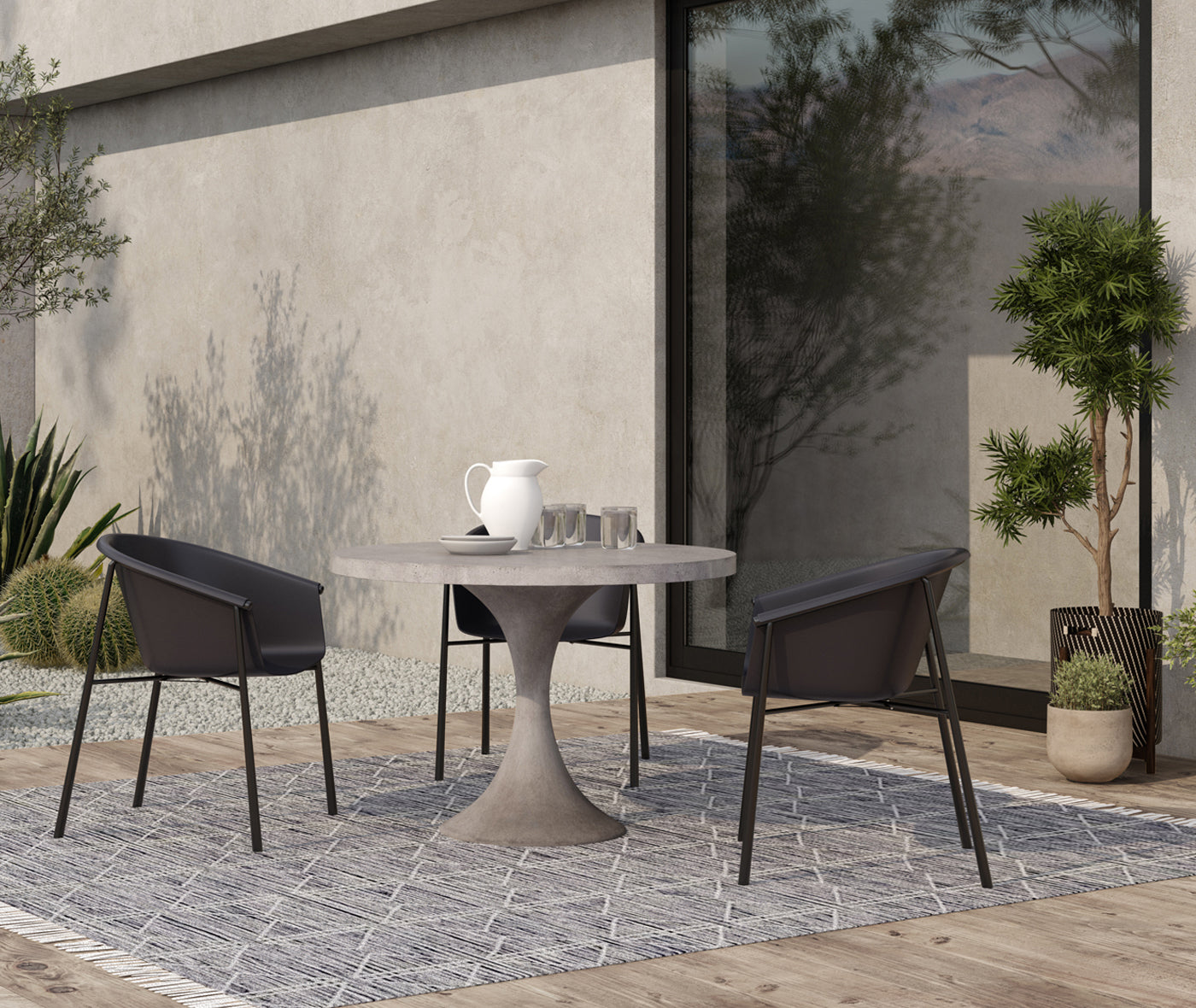 Shindig Outdoor Dining Chair Set/2