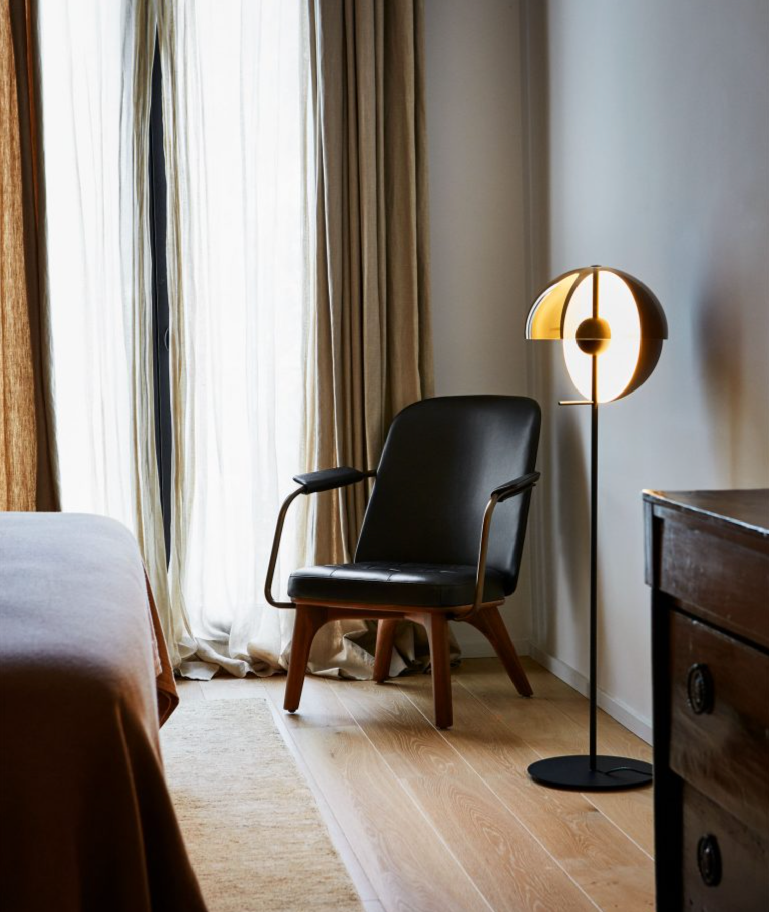 Theia Floor Lamp - 2 Colors Marset - BEAM // Design Store