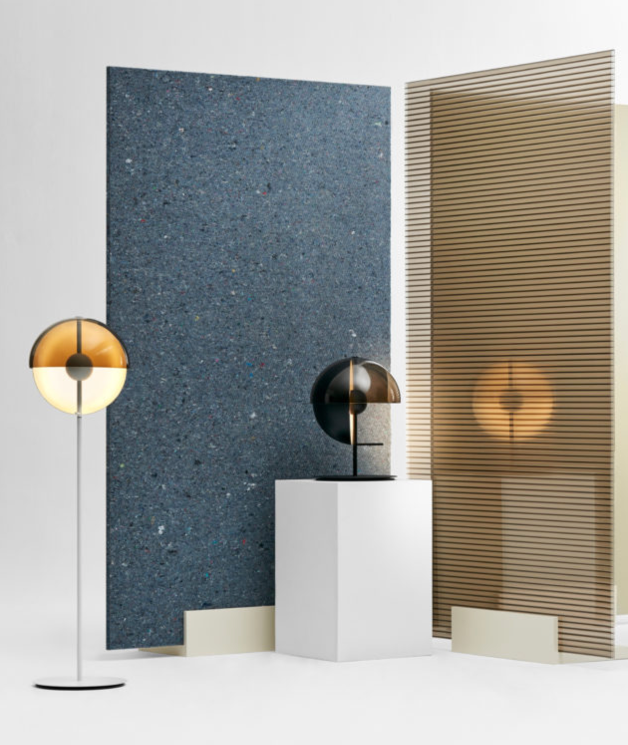 Theia Floor Lamp - 2 Colors Marset - BEAM // Design Store