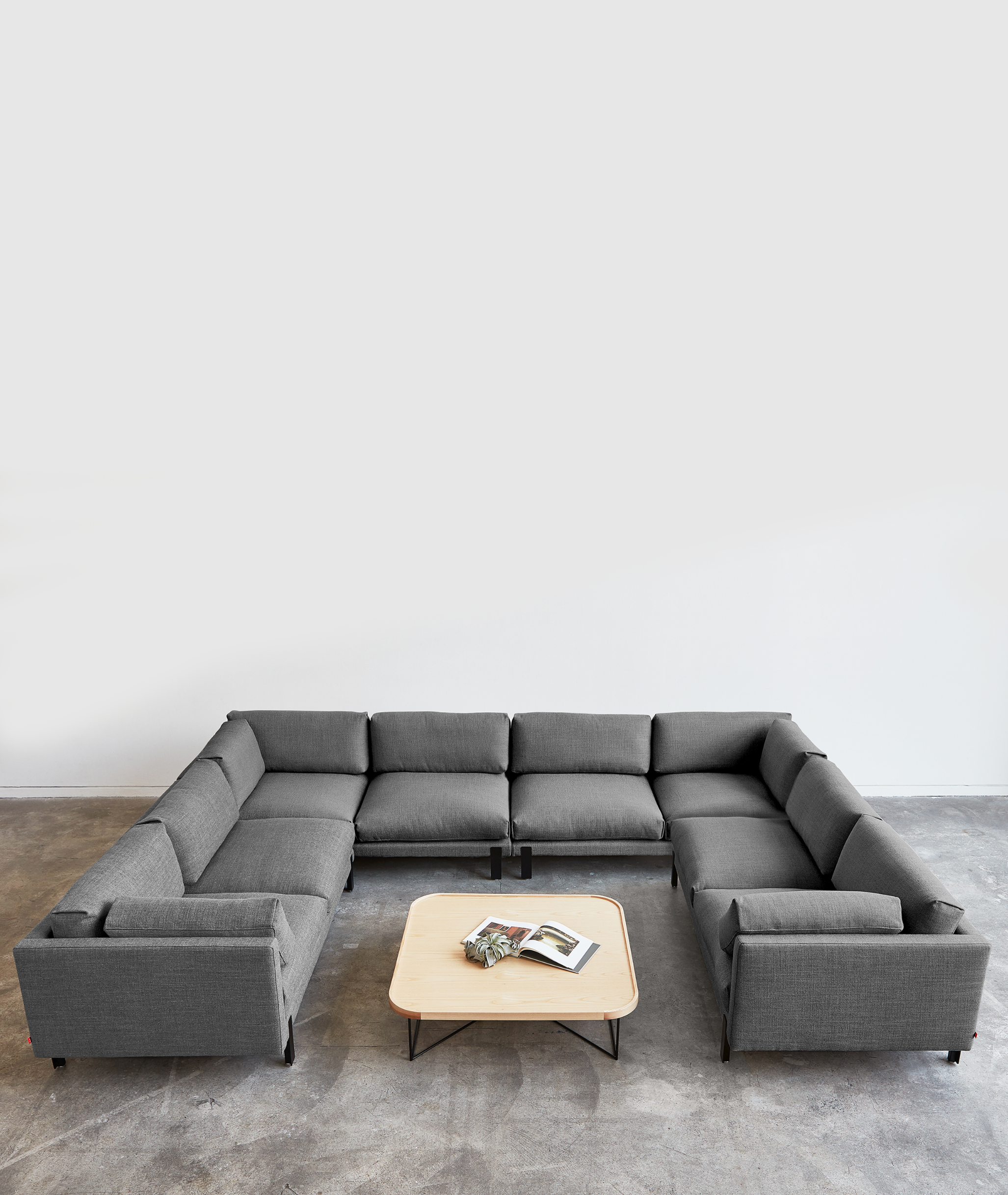 Silverlake U-Shaped Sectional - 3 Colors Gus* Modern - BEAM // Design Store