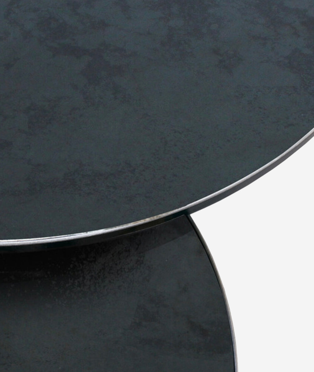 Aged Mirror Nesting Coffee Table Set - 3 Colors Ethnicraft - BEAM // Design Store