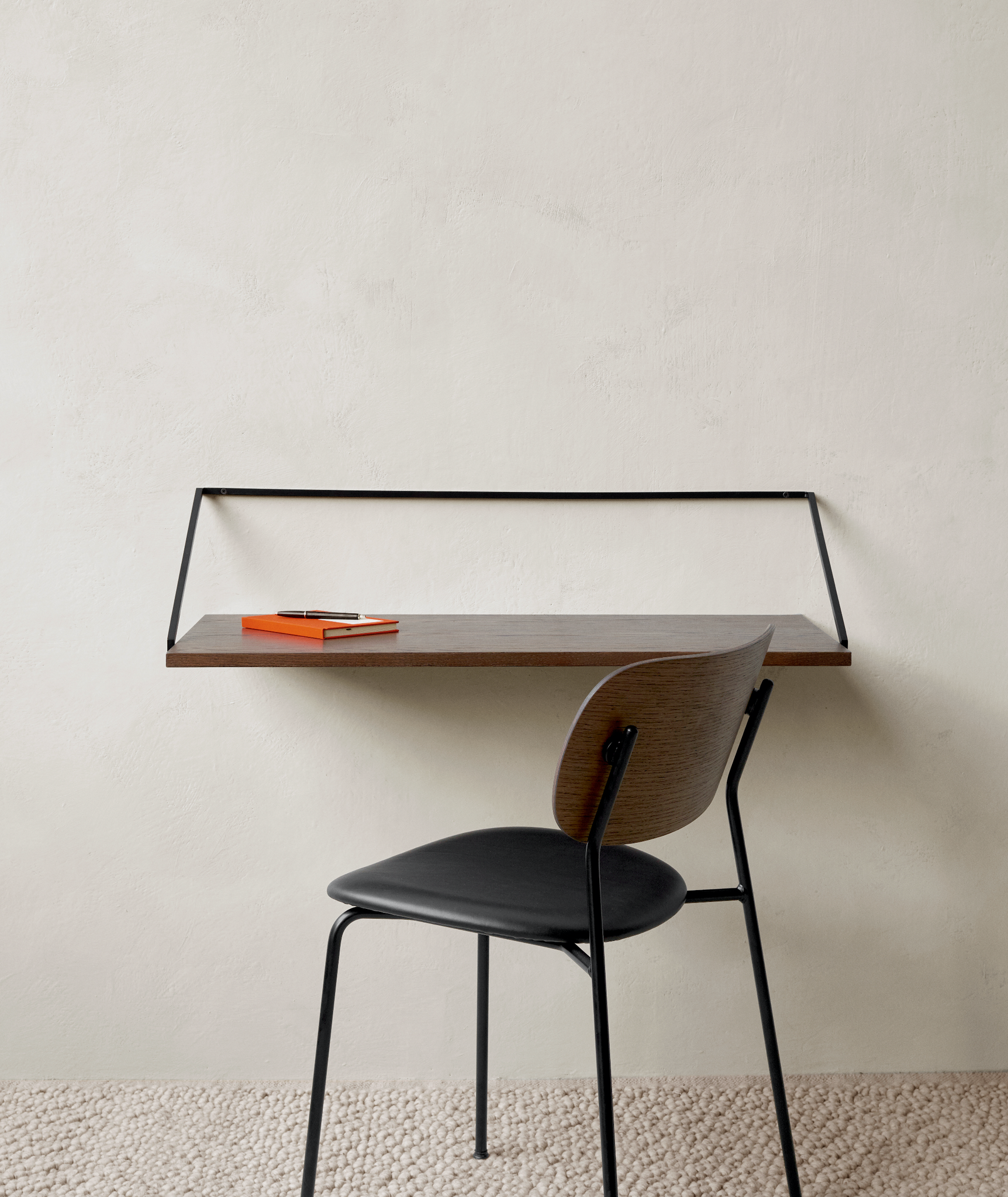 Rail Wall-Mounted Desk - 2 Colors Menu - BEAM // Design Store