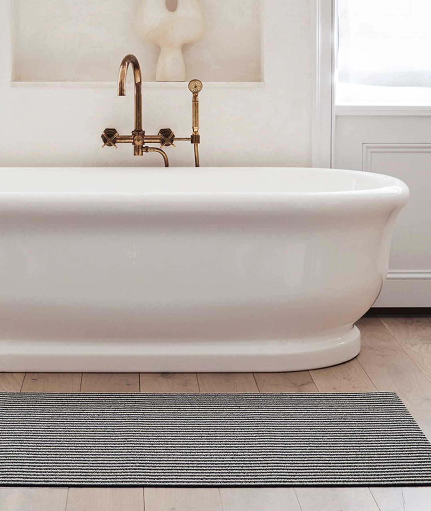 Breton Stripe Shag Floormat - More Options