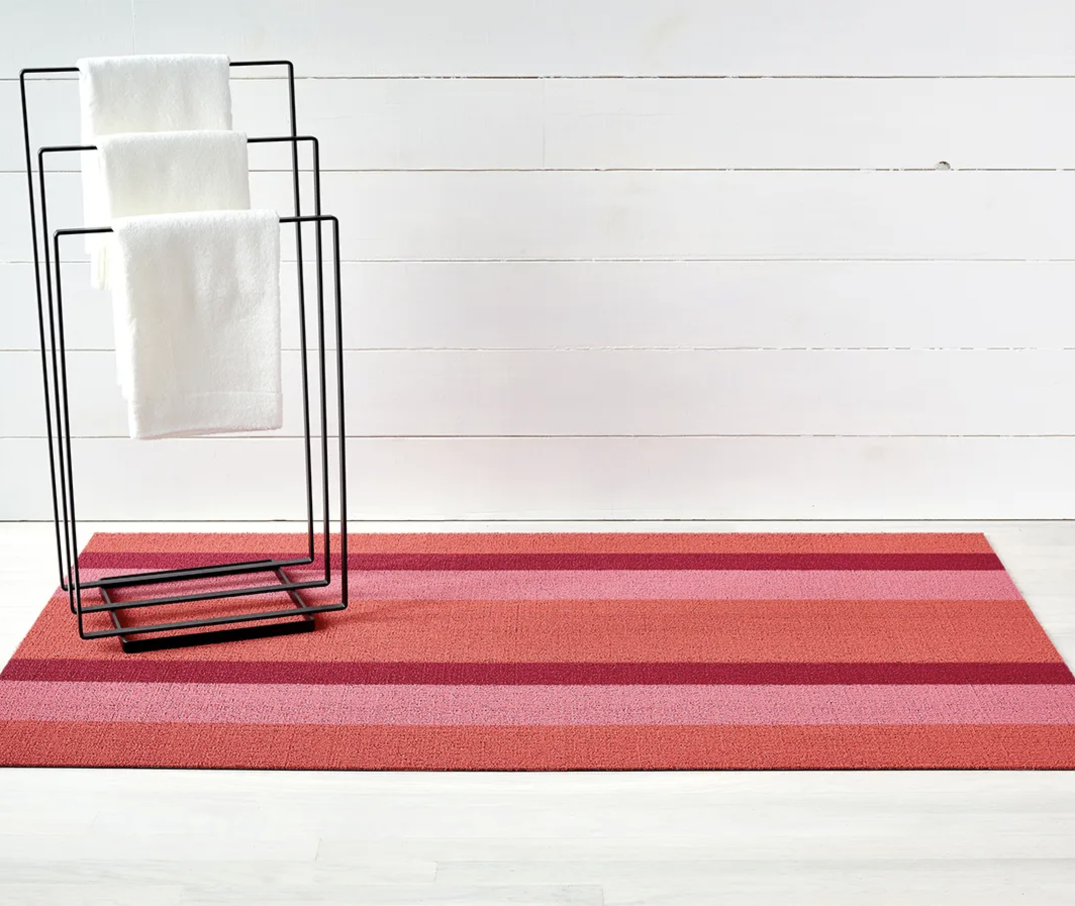 Bold Stripe Shag Mat - More Options