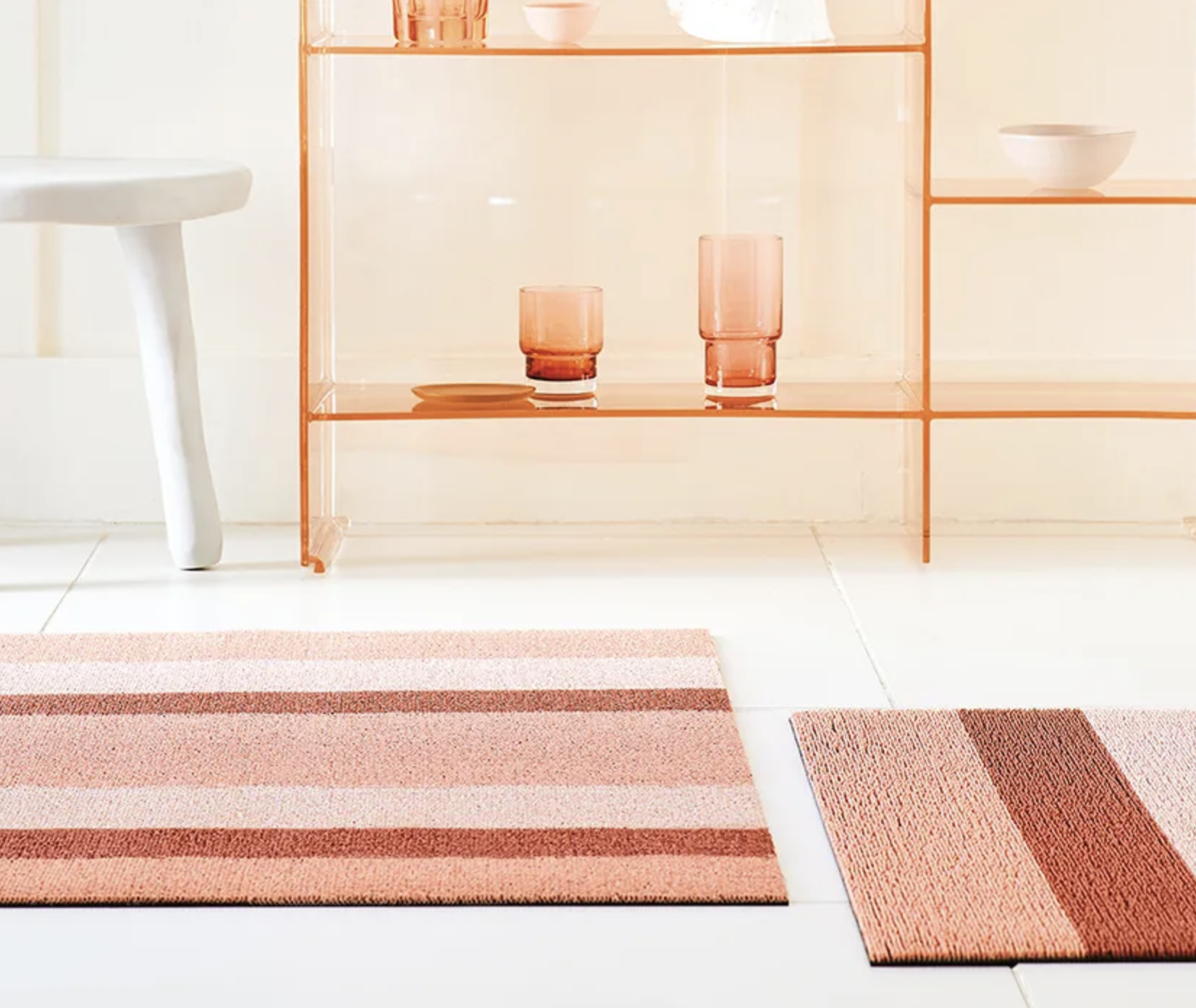 Bold Stripe Shag Mat - More Options