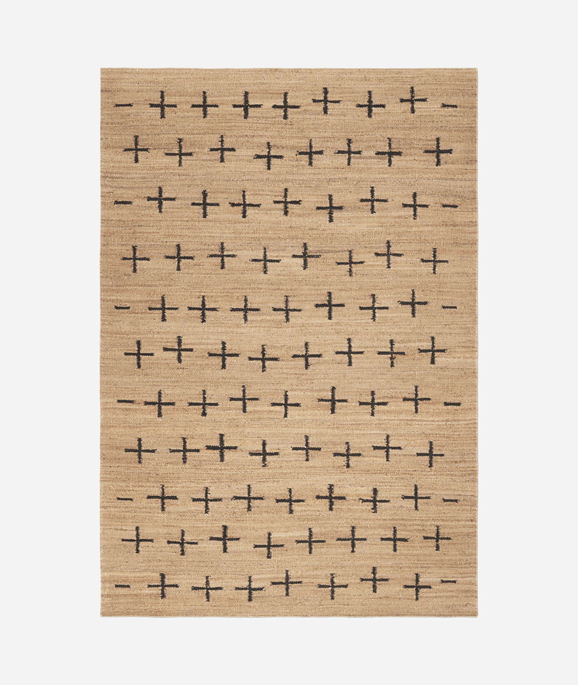 Jute Cross Rug - More Options