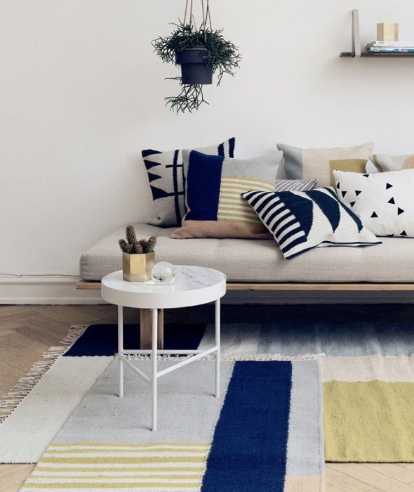 Squares Kelim Rug - 4 Sizes Ferm Living - BEAM // Design Store