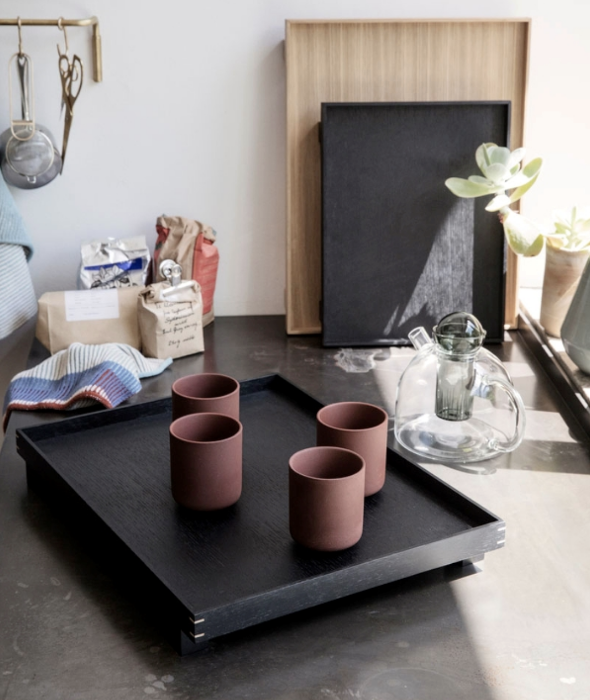 Bon Wooden Tray - 2 Colors Ferm Living - BEAM // Design Store