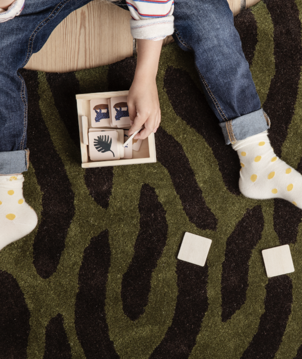 Safari Tufted Rug Tiger Ferm Living - BEAM // Design Store