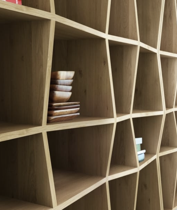 Z Storage Rack - 2 Sizes Ethnicraft - BEAM // Design Store