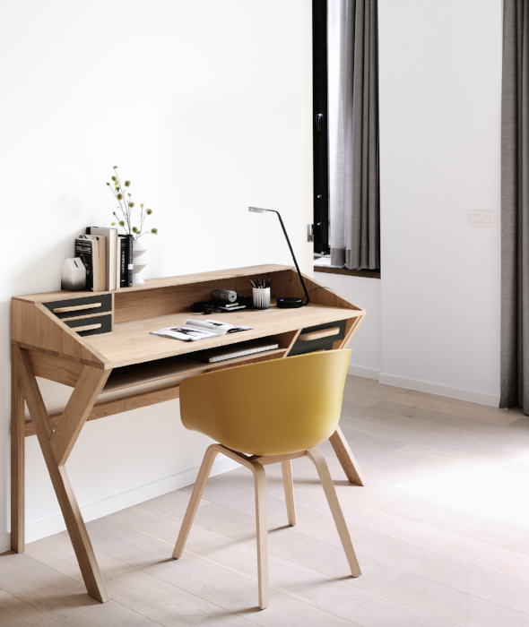 Origami Desk - 2 Colors Ethnicraft - BEAM // Design Store