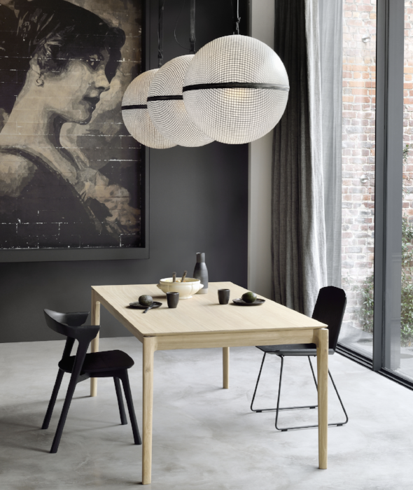 Bok Extendable Dining Table - More Options Available Ethnicraft - BEAM // Design Store