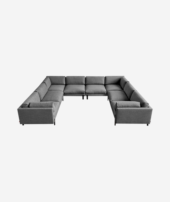 Silverlake U-Shaped Sectional - 3 Colors Gus* Modern - BEAM // Design Store