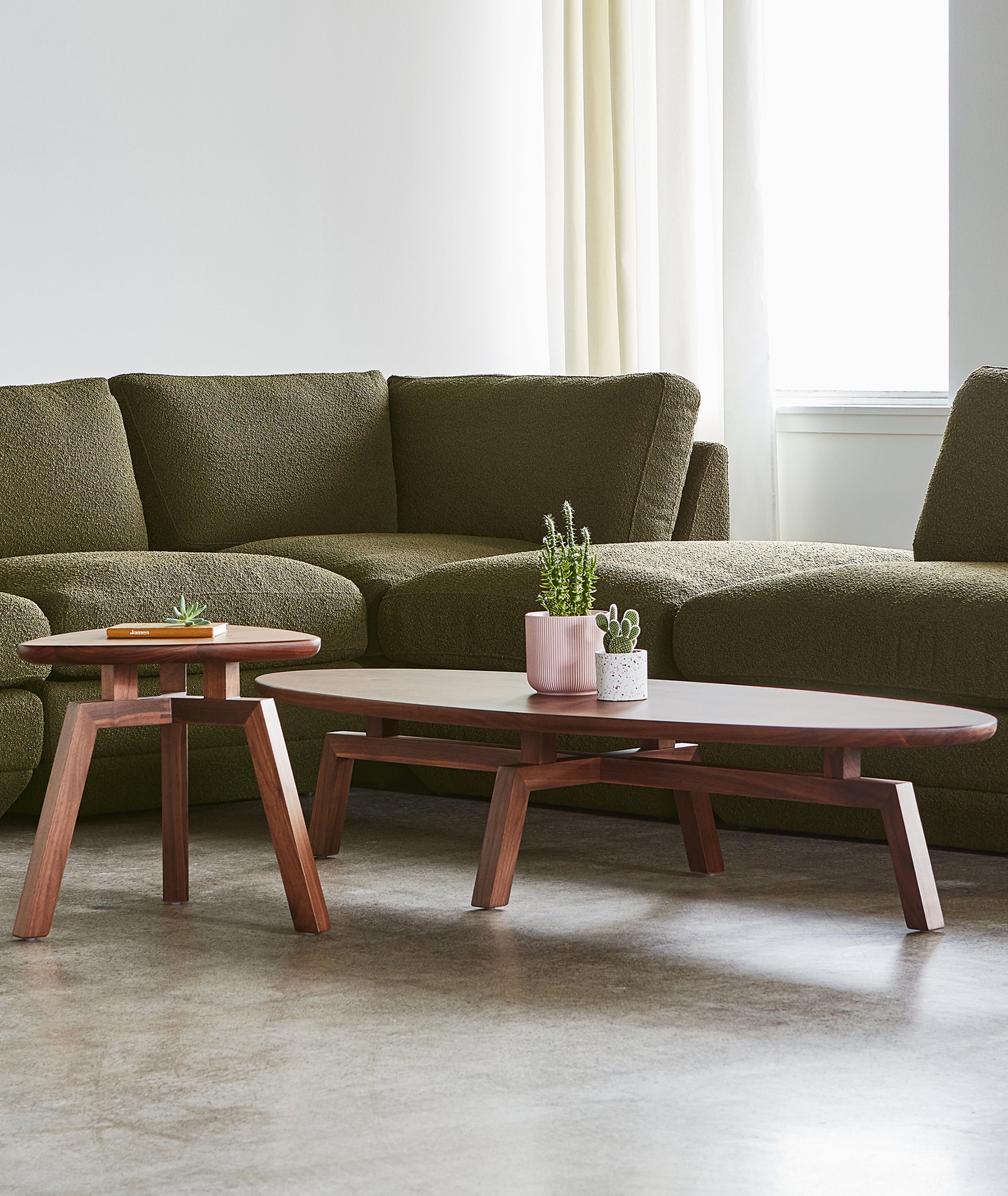 Solana Triangular End Table