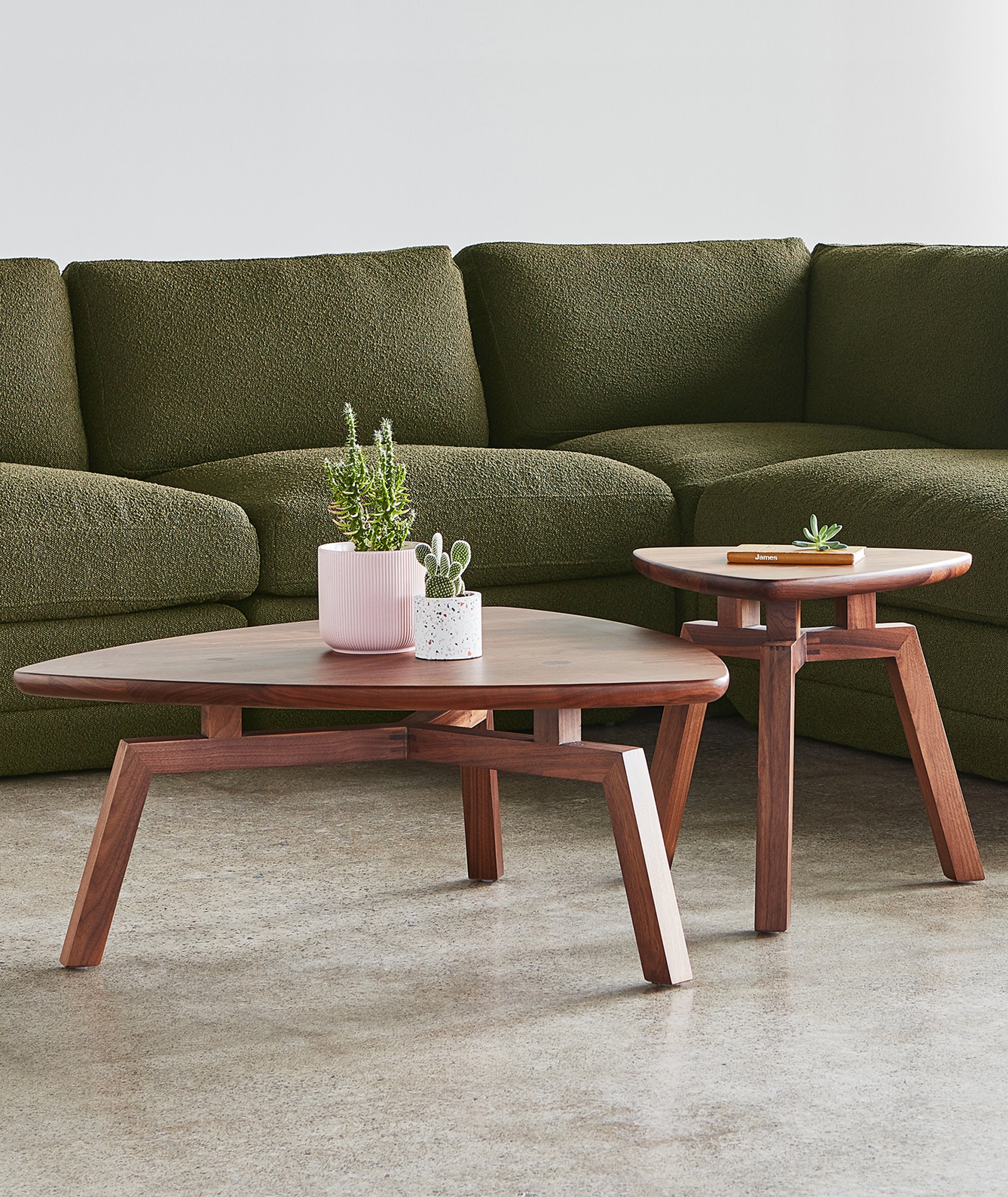 Solana Triangular End Table