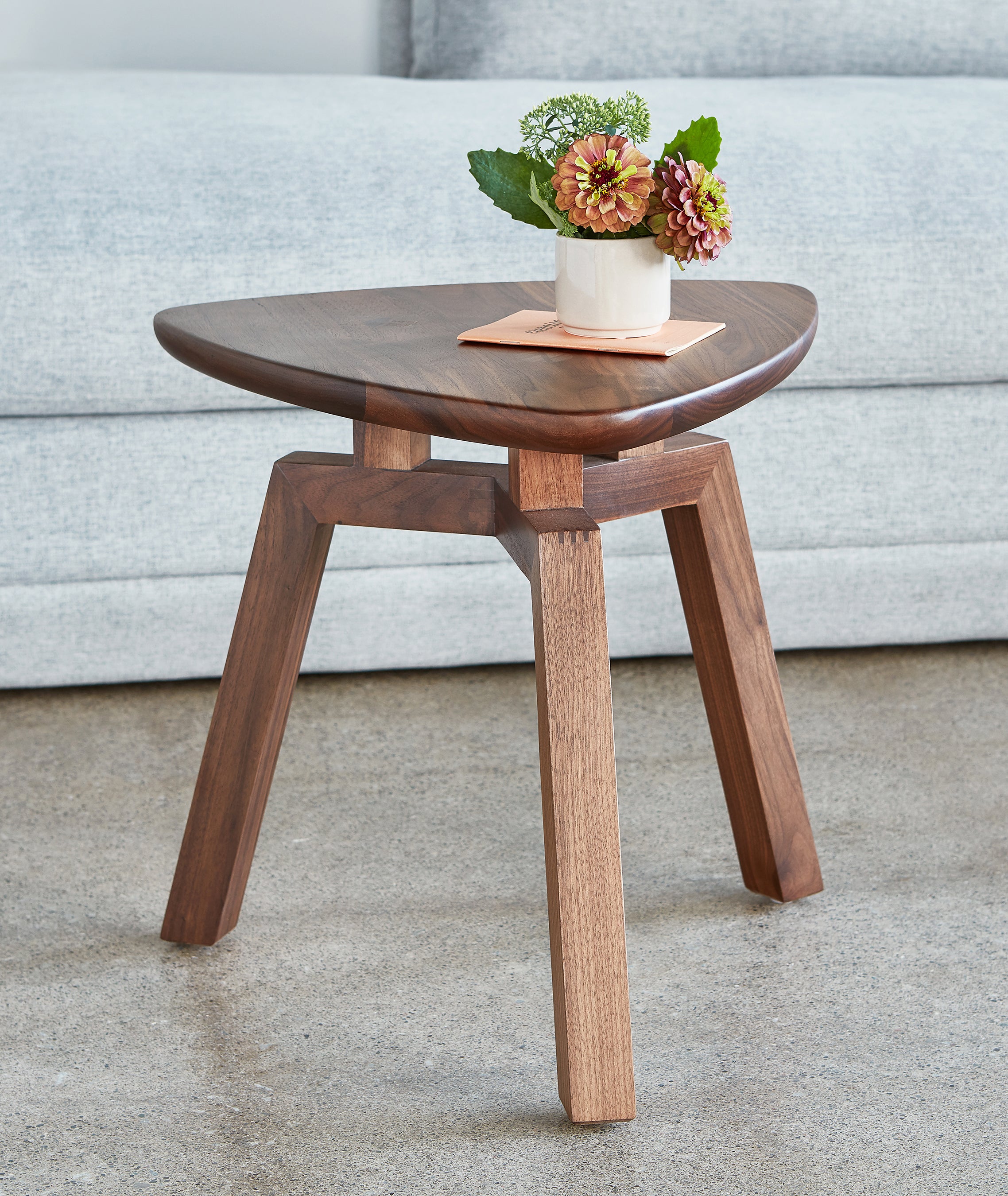 Solana Triangular End Table