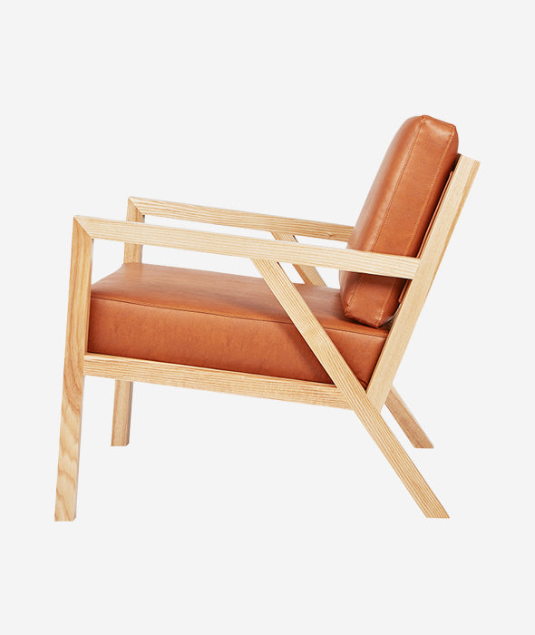 Truss Vegan Leather Chair - 2 Colors Gus* Modern - BEAM // Design Store