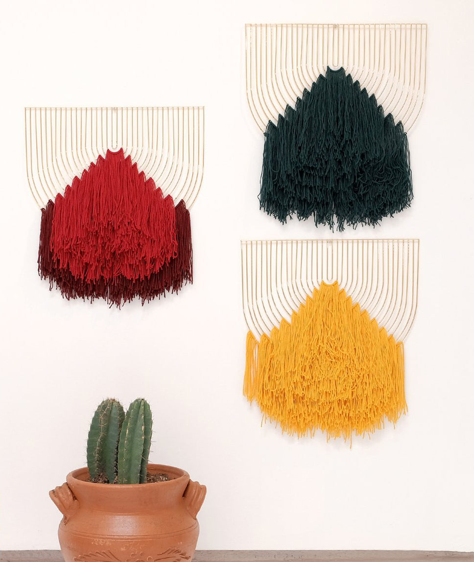 Macrame Art Piece - 5 Colors Bend Goods - BEAM // Design Store