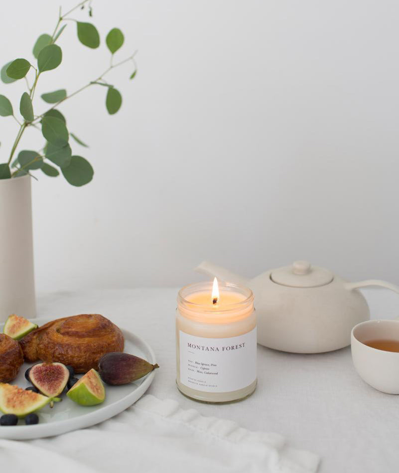 Montana Forest Minimalist Candle BROOKLYN CANDLE STUDIO - BEAM // Design Store