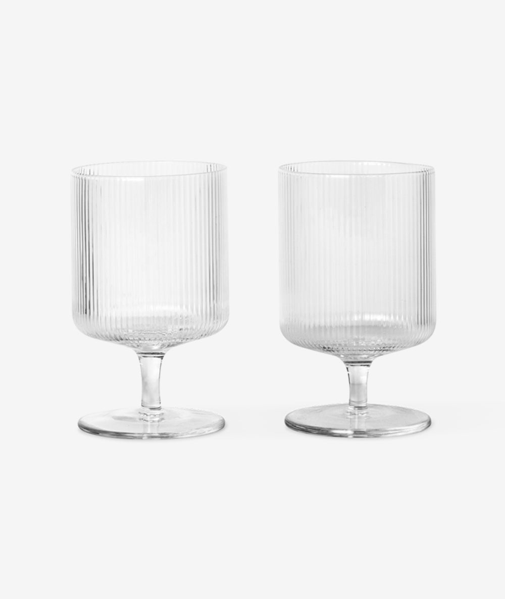 Ripple Wine Glass Set/2 Ferm Living - BEAM // Design Store