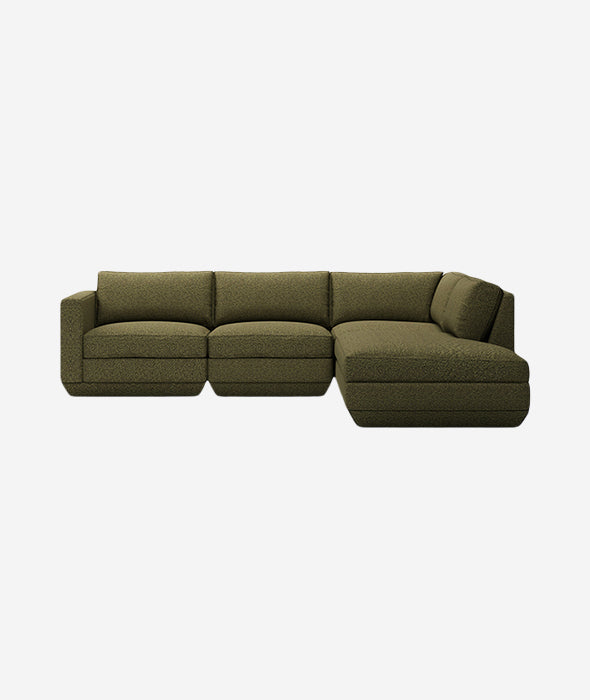 Podium Modular 4-PC Lounge Sectional A - More Options
