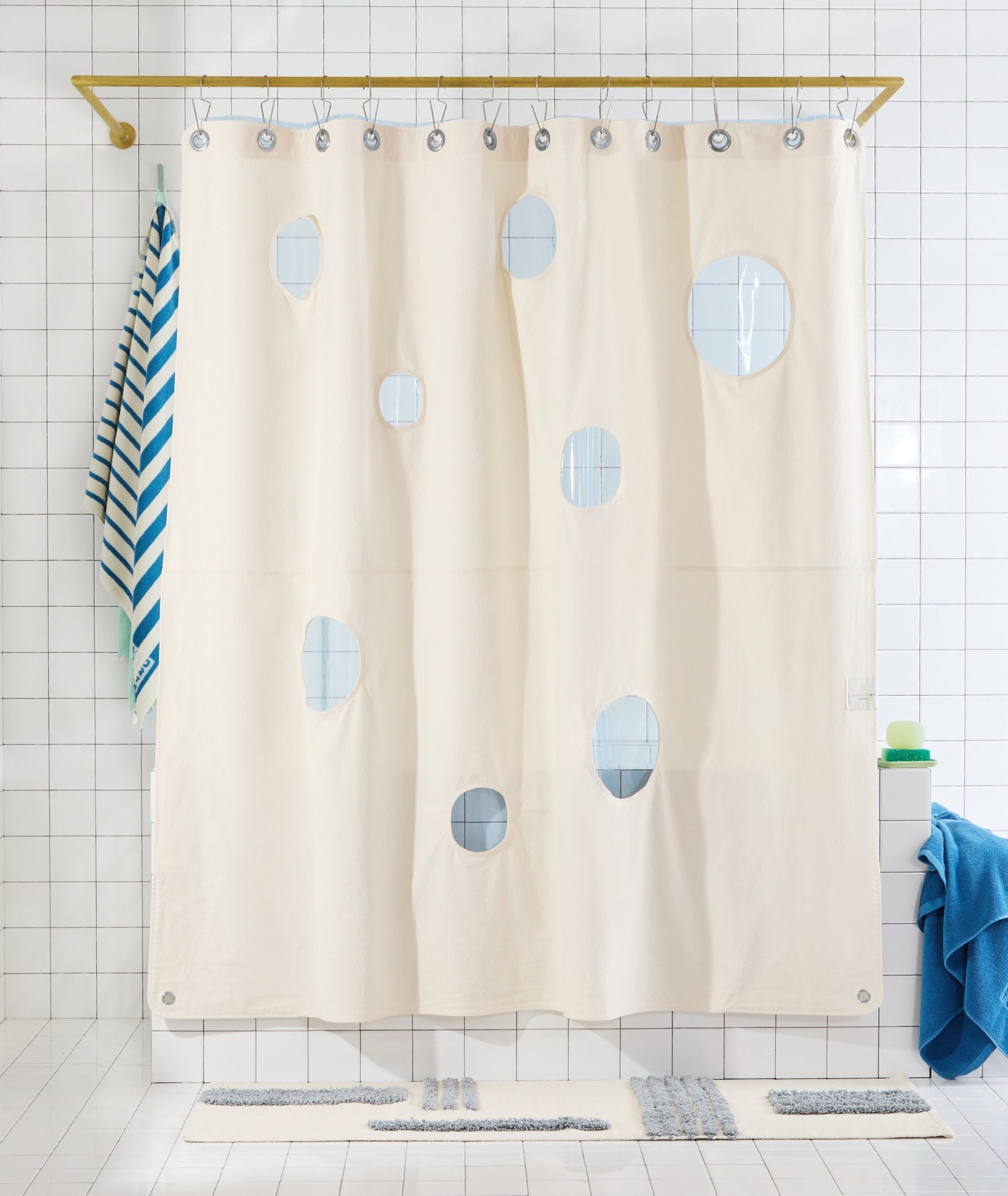 Bubble Shower Curtain