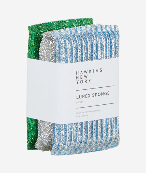 Lurex Scrub Sponges Set of 3 - The Birch Store