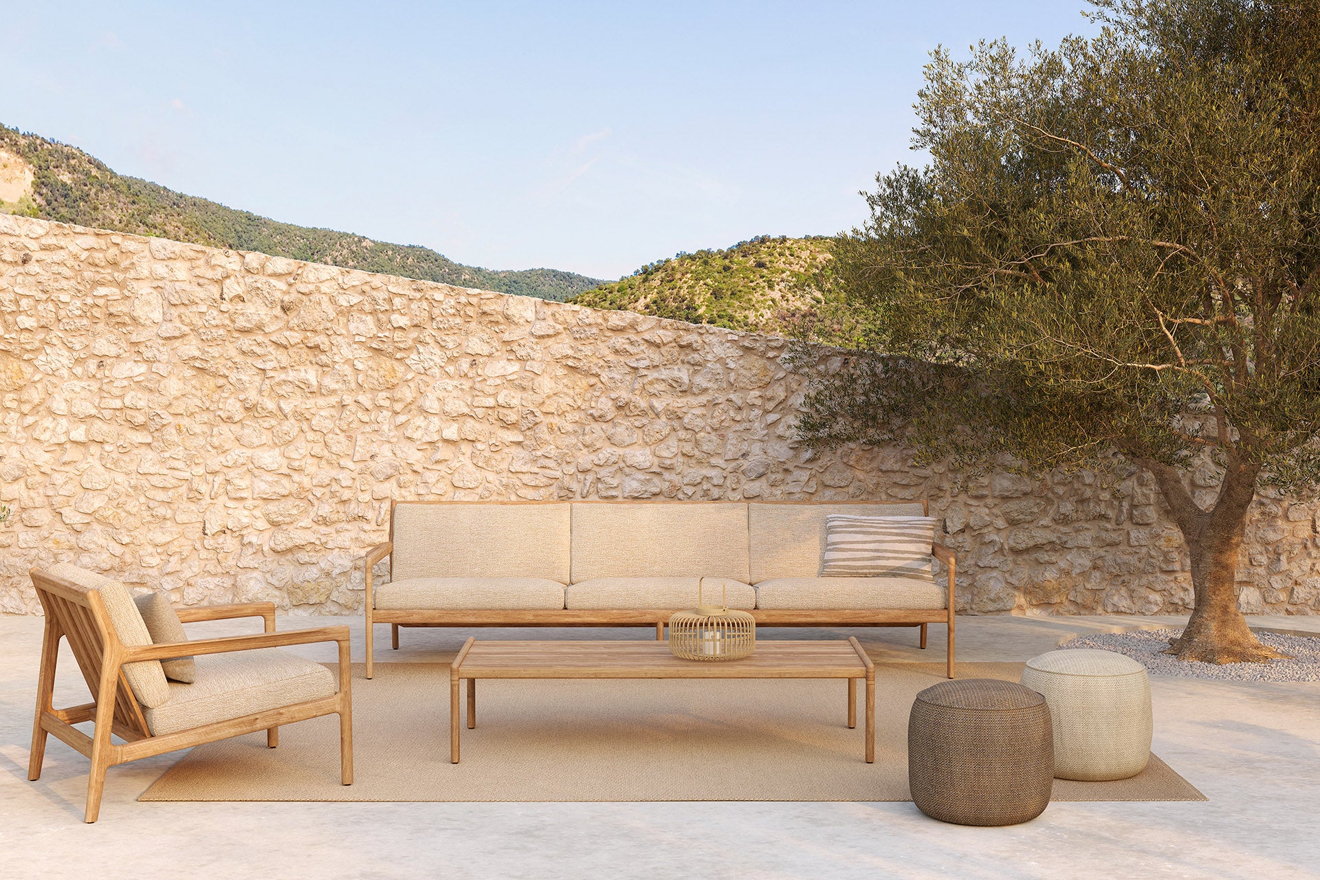 Donut Outdoor Pouf - More Options
