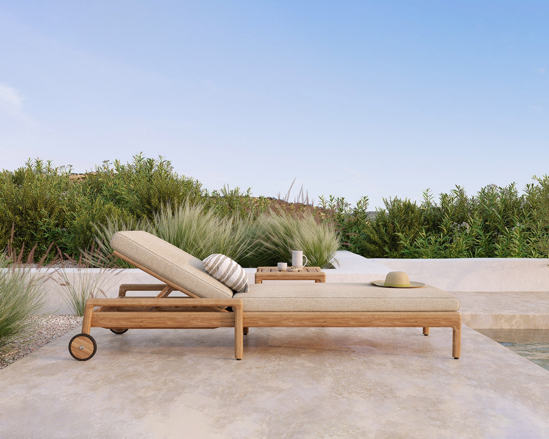 Jack Outdoor Adjustable Lounger - More Options